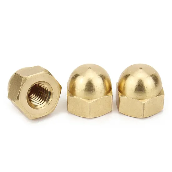 DIN 1587 Ss 316 Hex Cap Nut Stainless Steel Domed Cap Nuts
